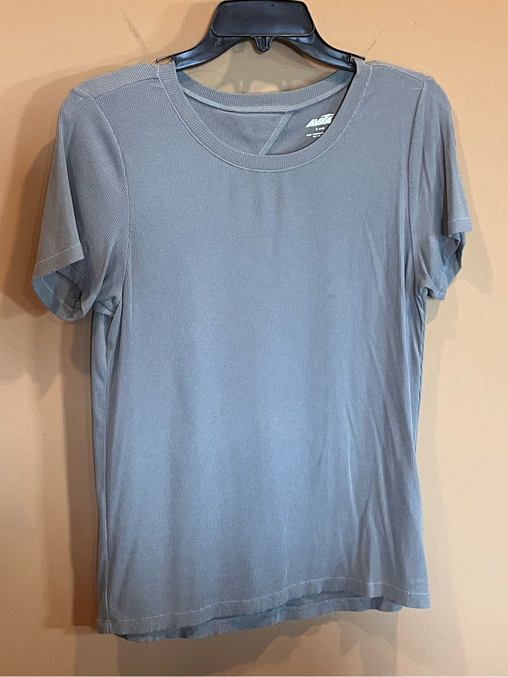 Women’s Short Sleeve Crewneck Tee in Stone Green